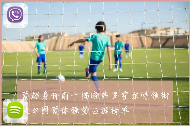 葡超身价前十揭晓弗罗霍尔特领衔波尔图葡体强势占据榜单